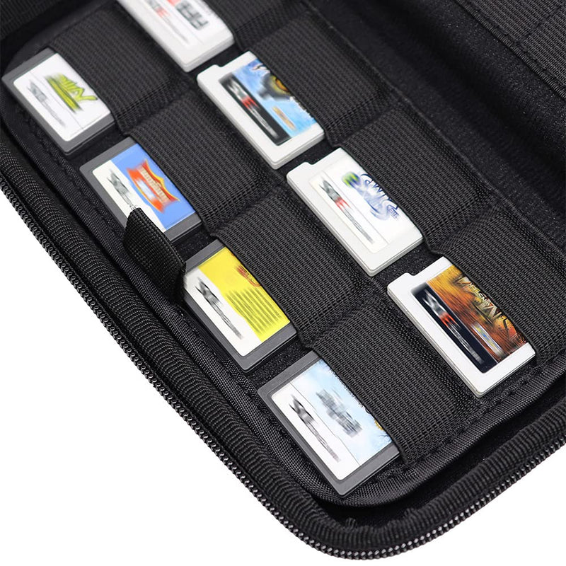  [AUSTRALIA] - sisma 72 Game Card Holders Storage Case for 40 Switch Games or SD Cards and 32 Nintendo 3DS 2DS DS Game Cartridges -Grey
