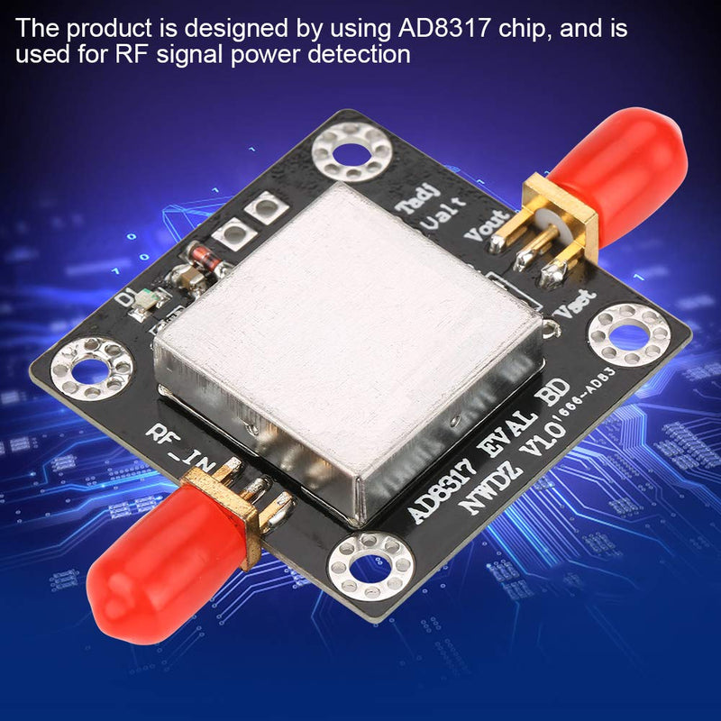  [AUSTRALIA] - AD8317 1M-10GHz 60dB RF Power Meter Logarithmic Detector Controller for Amplifier, Signal Detection, Current Measurement Ambient Field