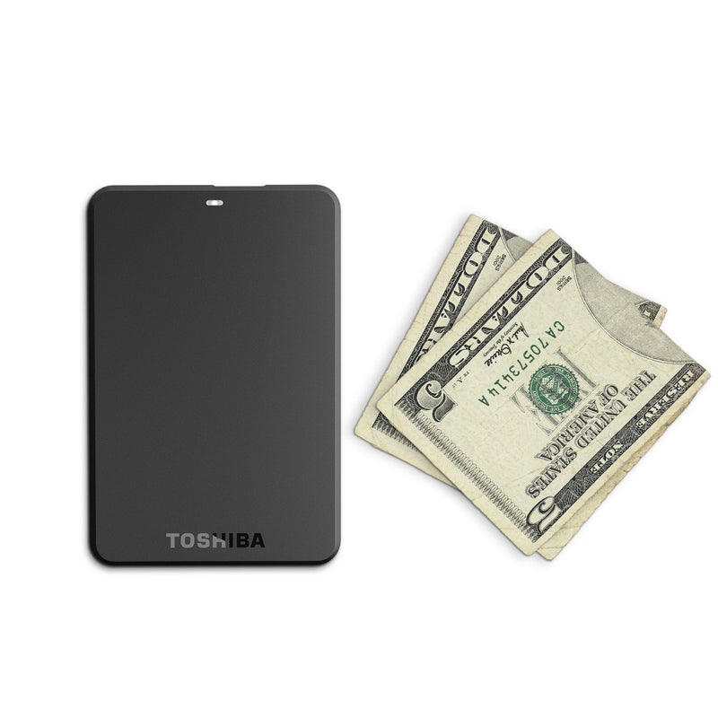  [AUSTRALIA] - Toshiba Canvio Basics 3.0 1 TB Portable Hard Drive (Black)(HDTB210XK3BA)