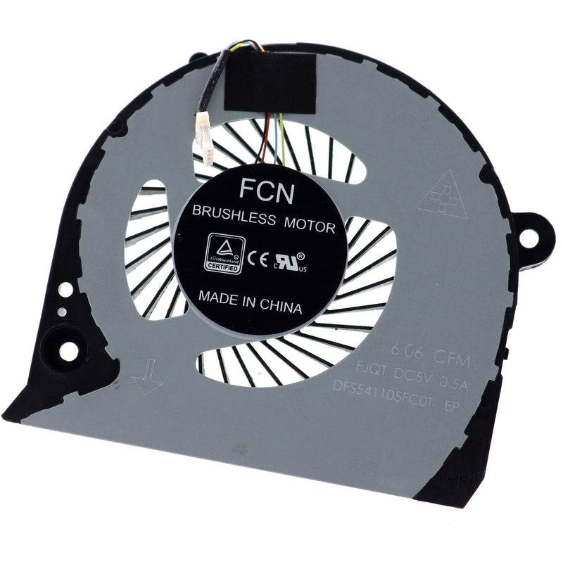  [AUSTRALIA] - Deal4GO CPU Cooling Fan DFS2000054H0T FJQS w/GPU Cooler Fan DFS541105FC0T FKJF for Dell Inspiron 15 7577 7588 G5-5587 G7-7577 G7-7588 P72F CPU w/ GPU Cooling FAN