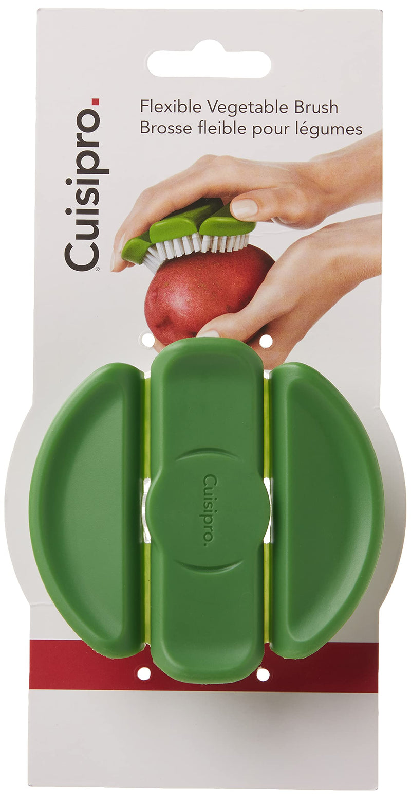 Cuisipro Flexible Vegetable Brush, Green - LeoForward Australia