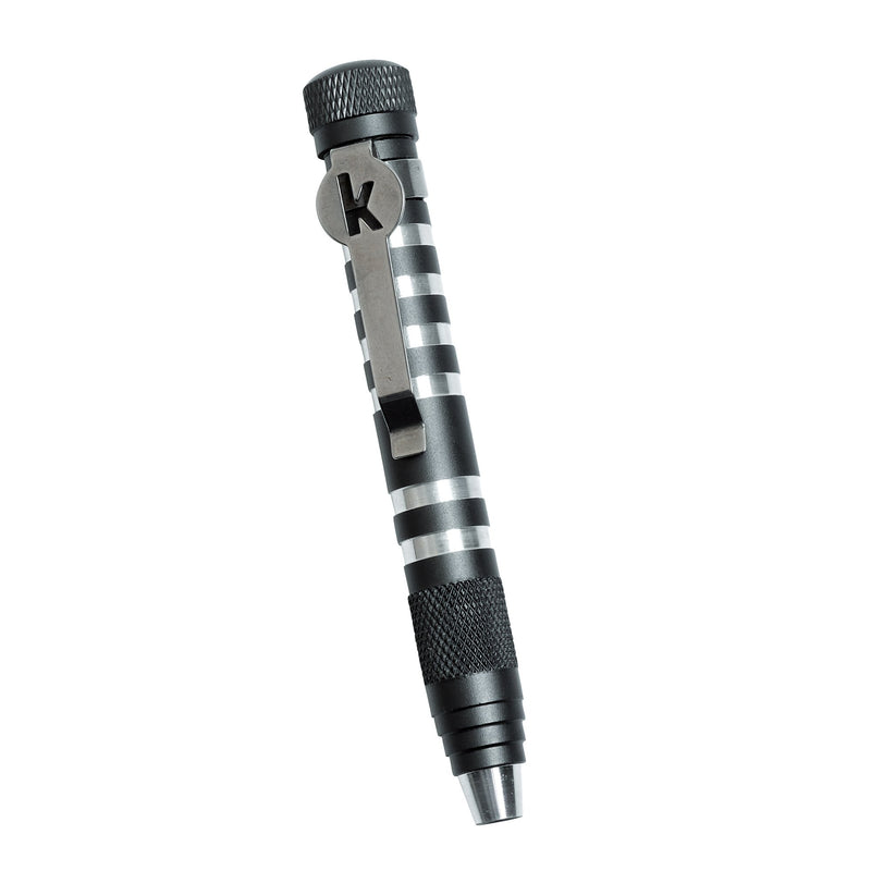  [AUSTRALIA] - Kershaw TX-Tool (TXTOOL); 4.8 in. Single-Position Multifunction Magnetic Bit Driver; Includes T-6, T-8, T-10, 2 Phillips and Slotted Screwdriver Bit; 1.1 oz, Black