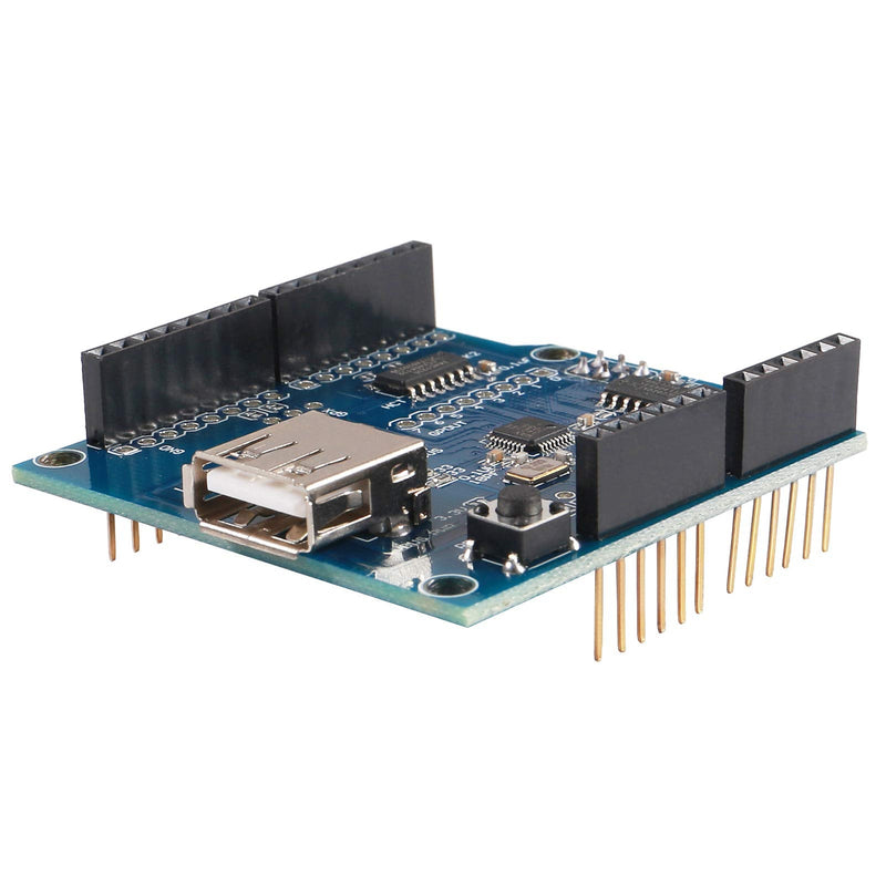  [AUSTRALIA] - USB Host Shield Compatible for Arduino MEGA 2560 1280 Support Google Android ADK & USB HUB Function