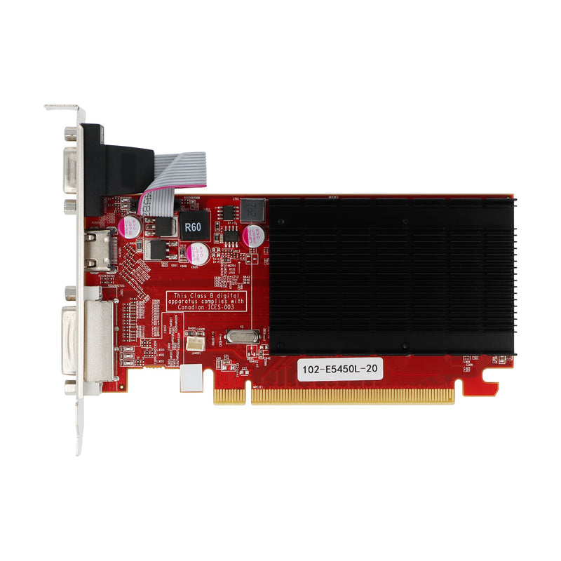  [AUSTRALIA] - VisionTek Radeon 5450 2GB DDR3 (DVI-I, HDMI, VGA) Graphics Card - 900356