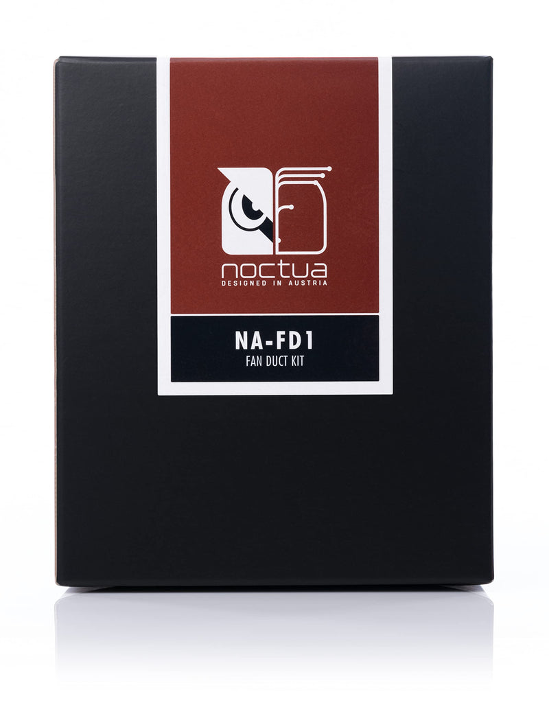  [AUSTRALIA] - Noctua NA-FD1, Fan Duct Kit for NH-L9i and NH-L9a Series CPU Coolers (Black)