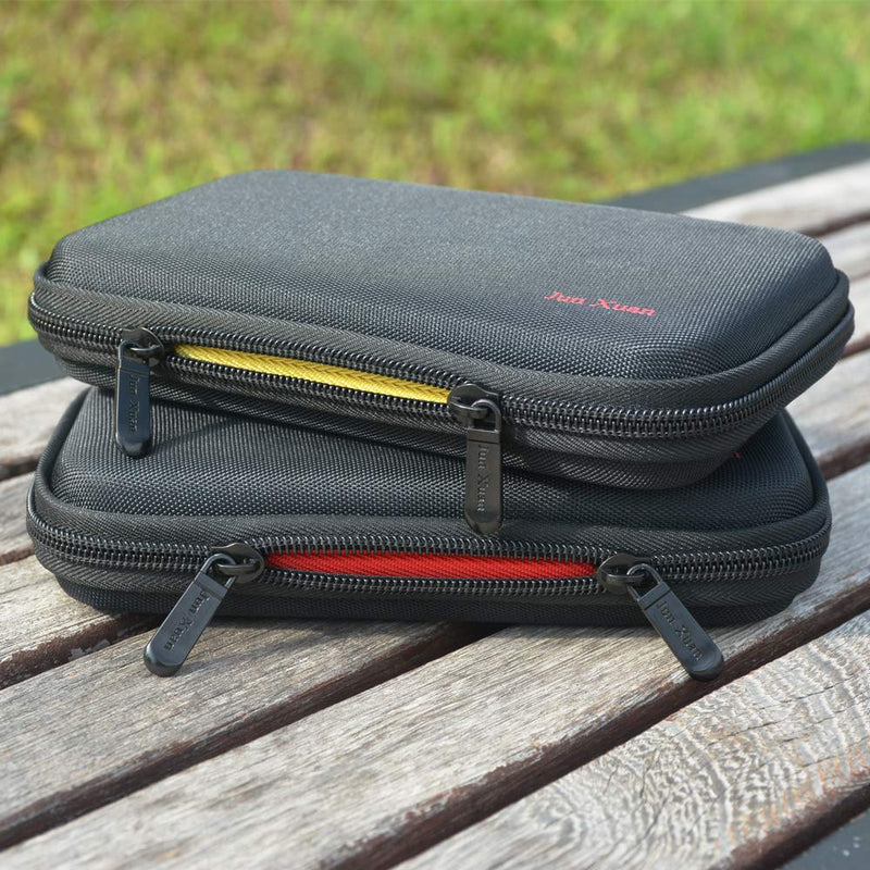  [AUSTRALIA] - Game Card Holder Storage Case for Nintendo Switch or PS Vita or SD Memory Cards (Black/Yellow)