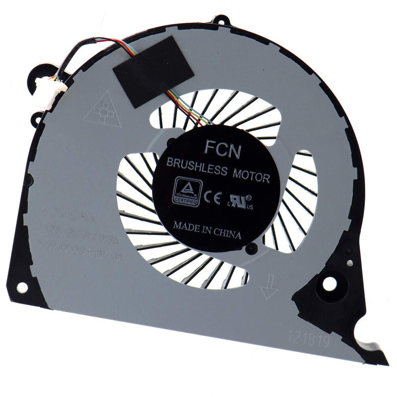  [AUSTRALIA] - Deal4GO CPU Cooling Fan DFS2000054H0T FJQS w/GPU Cooler Fan DFS541105FC0T FKJF for Dell Inspiron 15 7577 7588 G5-5587 G7-7577 G7-7588 P72F CPU w/ GPU Cooling FAN