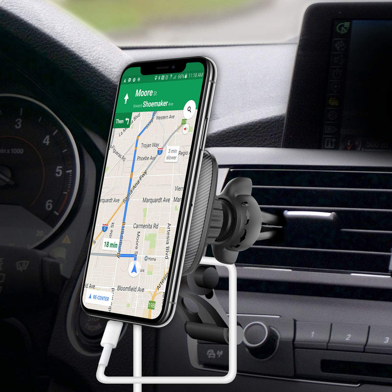  [AUSTRALIA] - Cellet Magnetic Car Air Vent Mount Phone Holder Extra Strength with 360 Rotation Compatible with Apple iPhone 11 Pro Max Xr Xs Max Xs X SE 8 Plus 8 7 Plus 7 6S Plus 6S 6 Plus 5 5S 5C 5 4S 4 3GS 3G
