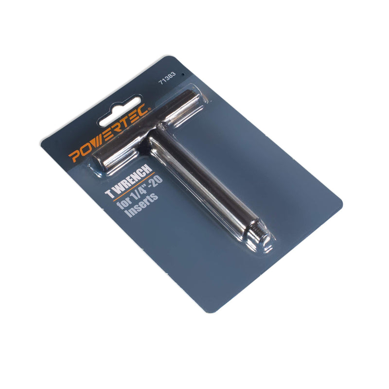  [AUSTRALIA] - POWERTEC 71383 T-Wrench | 1/4 20 Threaded Insert Installation Tool w/T-Shape Handle