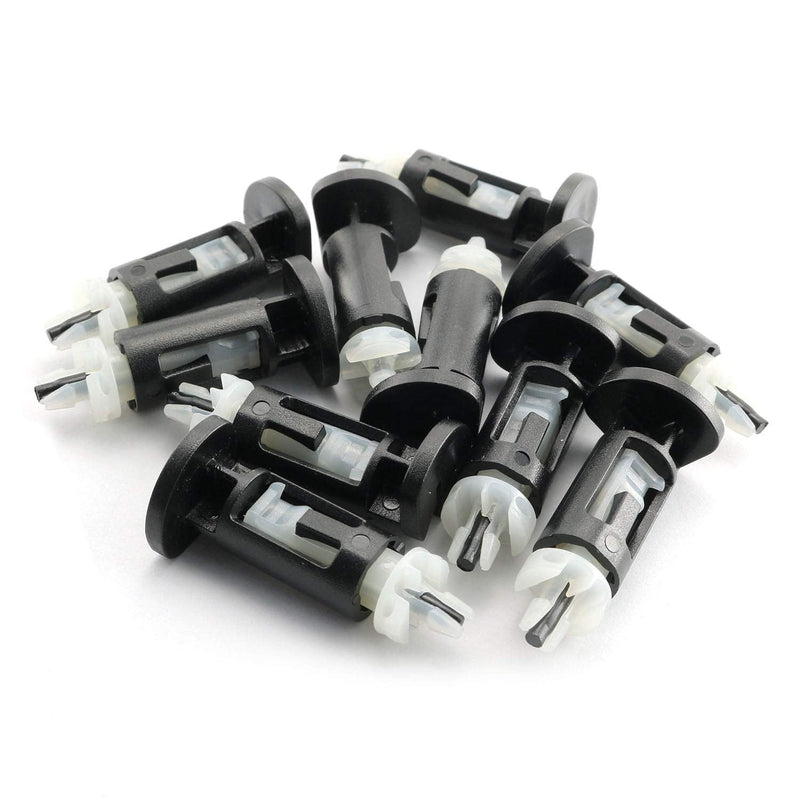  [AUSTRALIA] - RuiLing 10pcs Useful Mounting Clip Mount Pins Durable Push Screw Fastener for Intel Socket LGA 775 CPU Cooling Fan Coolers