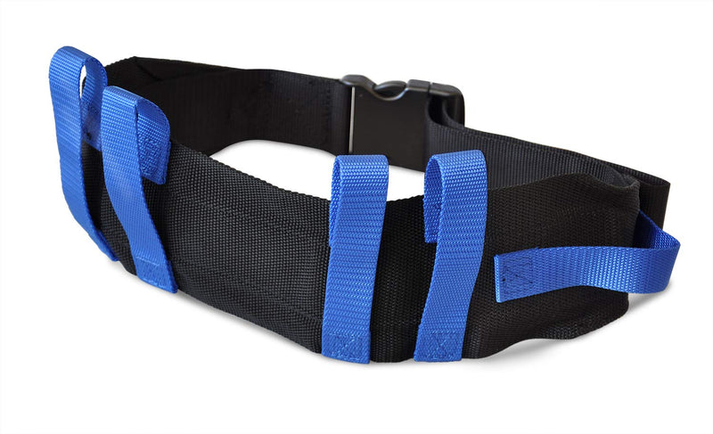  [AUSTRALIA] - NYOrtho Transfer Gait Belt with 6 Handles - Quick Release Buckle for Elderly and Patient Care | Adjustable Size 28” to 55” 1