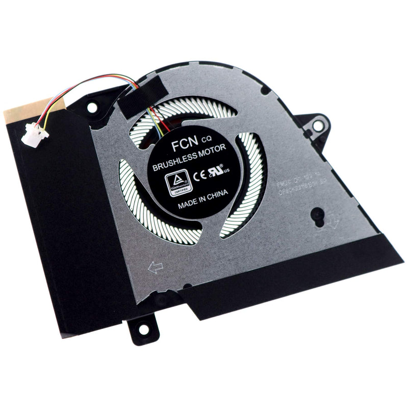  [AUSTRALIA] - Deal4GO DC12V 1A CPU Cooling Fan FMBB DFSCK22105182H w/GPU Fan FMBC DFSCK22115181H for ASUS ROG Zephyrus G14 GA401 GA401I GA401IV GA401IU CPU w/ GPU Cooling Fan set