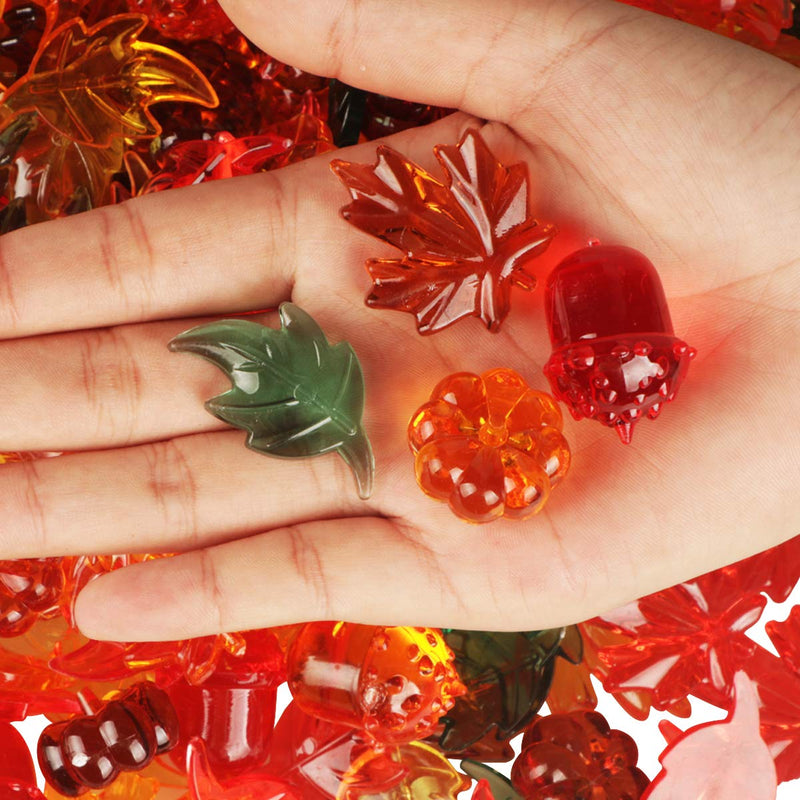  [AUSTRALIA] - SHINY WENDY 250 PCS Large Plastic Gemstones Kids Sorting Activities Games Toddlers Counting Stones Toys Learning Color Educational Toys for Kids 3-7 Math 250pcs