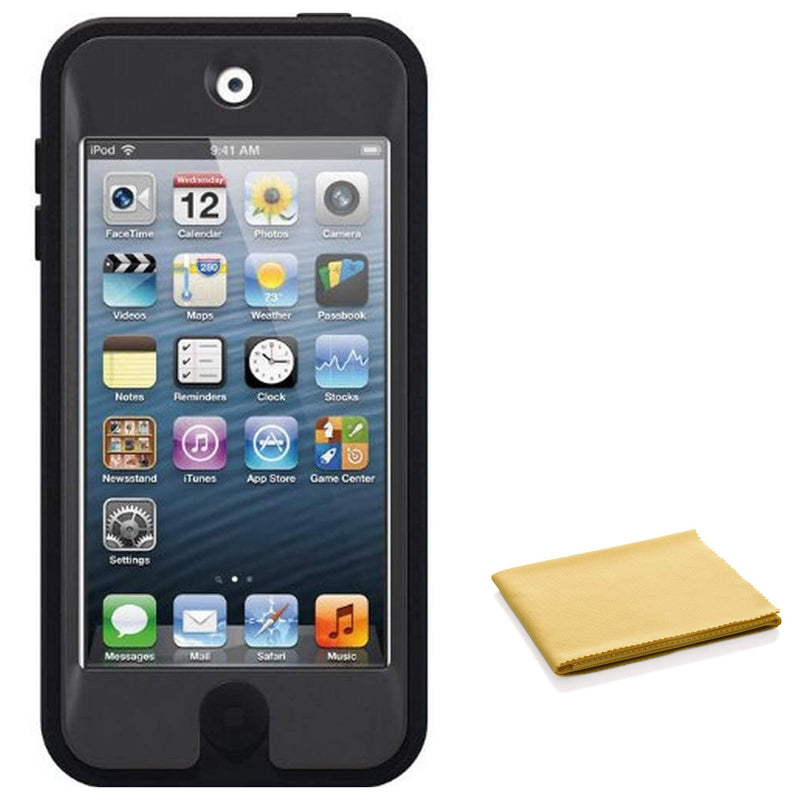  [AUSTRALIA] - OTTERBOX Defender Series Case for iPod Touch 7th Generation - Compatible with 5th and 6th Gen - Includes Cleaning Cloth - Bulk Packaging - Coal (Black) COAL (Black)