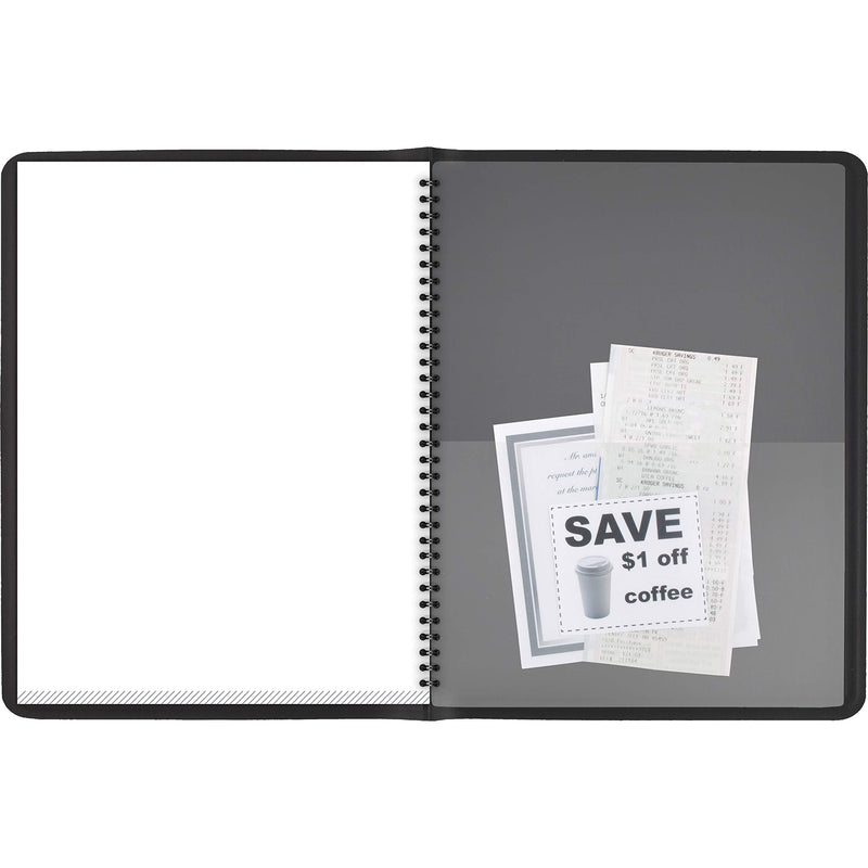 AT-A-GLANCE 8058005 Recycled Visitor Register Book, Black, 8 1/2 x 11 - LeoForward Australia