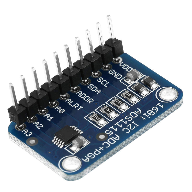  [AUSTRALIA] - ADC Module, 1pcs ADS1115 16-bit I2C ADC Development Board Analog to Digital Converter Module