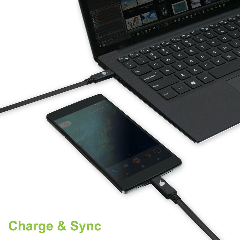  [AUSTRALIA] - IOGEAR USB-C to USB-C 3.1 Gen 2 6Ft Cable - Power Delivery 100W - Data Rate Up to 10Gbps - MacBook - iPad Pro 2020 - Chromebook - Pixel - Switch - Type-C Devices/Laptops - G2LU3CCM01E 3.3 Feet 10 Gbps