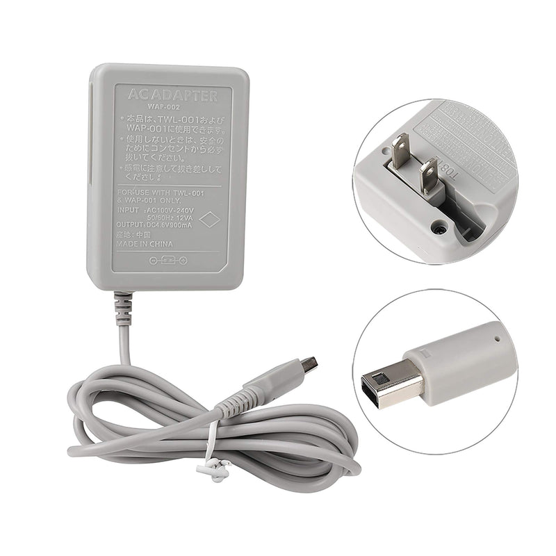  [AUSTRALIA] - 3DS Charger, DSi Charger, Power Supply Replacement for Nintendo 3DS, 3DS XL, 2DS, 2DS XL, DSi, DSi XL Charger AC Adapter(100-240 v) Home Travel Charger Wall Plug Power Adapter