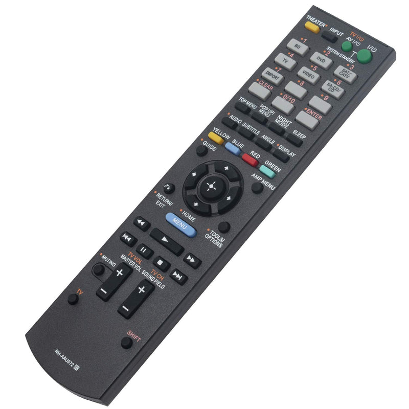 RM-AAU072 Replaced Remote Control for Sony AV Receiver HT-CT150 HT-SS370HP STR-DH510R STR-KS370 STR-DH510 HT-CT350 HT-CT350HP RM-AAU074 HTCT350 HT-CT150HP HT-SS370 HT-SF470 HT-AS5 STR-DH520 SA-WCT150 - LeoForward Australia