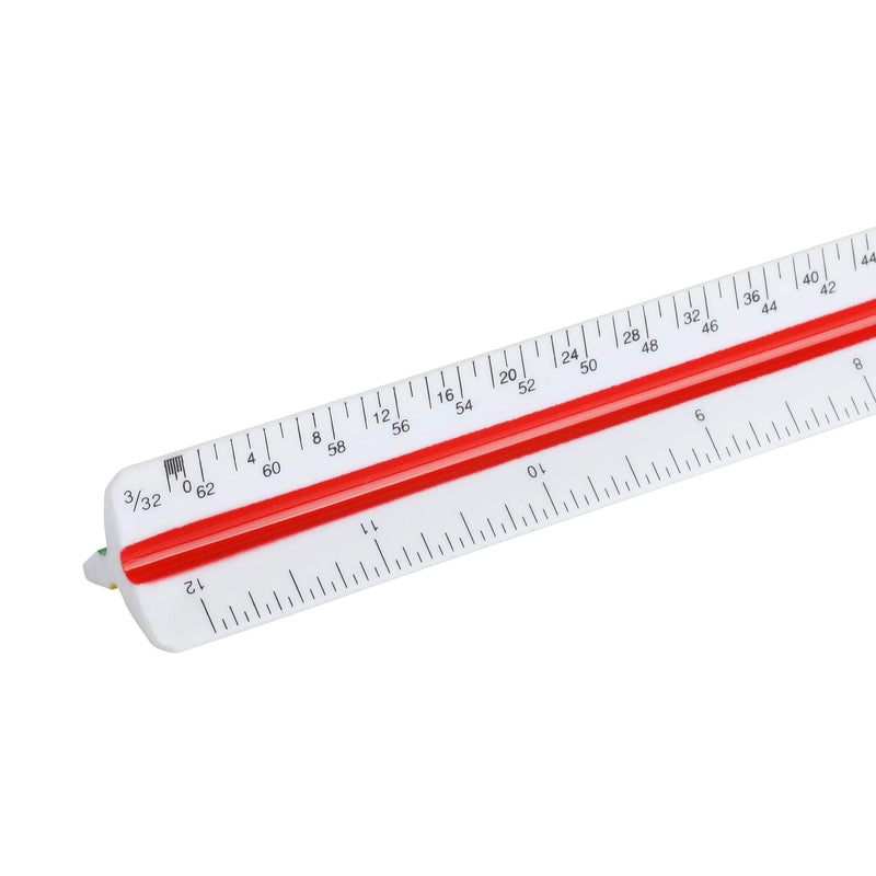 Mr. Pen Architectural Scale Ruler, 12" Plastic Architect Scale - LeoForward Australia