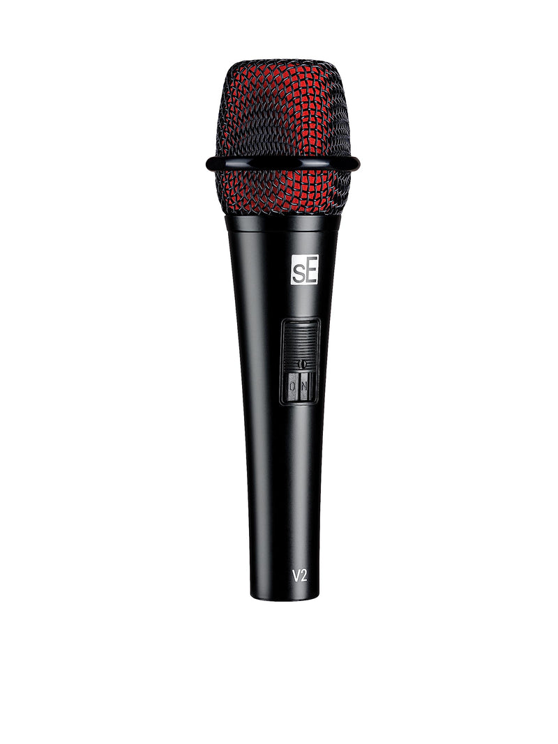  [AUSTRALIA] - SE Electronics V2-SW Supercardioid Dynamic Handheld Microphone with On/Off Switch