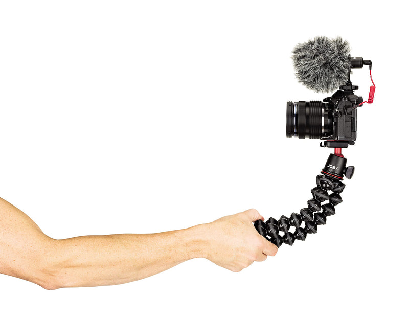 Joby JB01507 GorillaPod 3K Kit. Compact Tripod 3K Stand and Ballhead 3K for Compact Mirrorless Cameras or Devices up to 3K (6.6lbs). Black/Charcoal. - LeoForward Australia