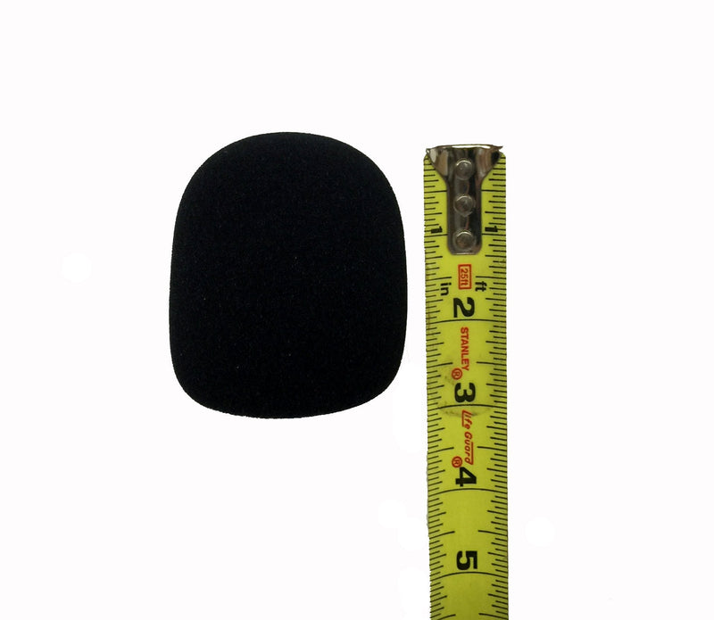  [AUSTRALIA] - Tetra-Teknica DFFZ5P-BLK Ball Type Microphone Windscreen, Color Black, 5-Pack