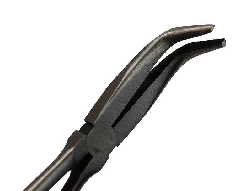  [AUSTRALIA] - ION TOOL 11” Angled Long Needle Nose Pliers – 90 Degree Bent Nose Pliers