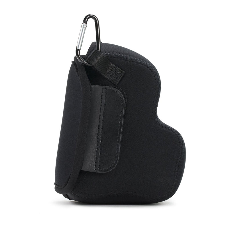 [AUSTRALIA] - MegaGear ''Ultra Light'' Neoprene Camera Case Bag with Carabiner for Nikon COOLPIX B500 Digital Camera (Black) Black
