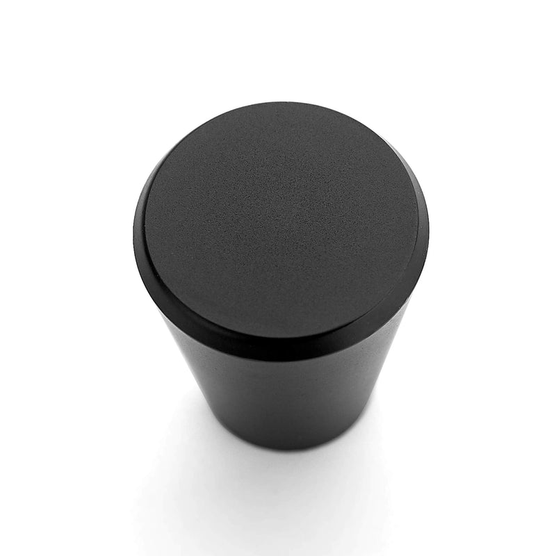  [AUSTRALIA] - Ravinte 1 Pack 3/4 inch Kitchen Cabinet Knobs Drawer Knobs Dresser Knobs Matte Black Knobs Drawer Pulls Door Knobs Dresser Drawer Handles Knobs for Dresser Drawers