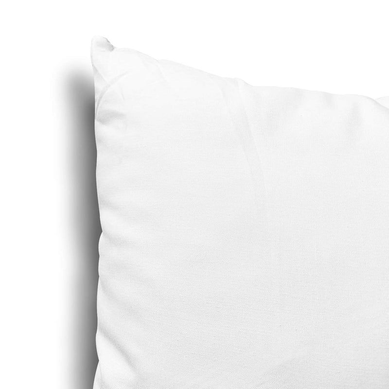 Edow Throw Pillow Inserts, Set of 2 Lightweight Down Alternative Polyester Pillow, Couch Cushion, Sham Stuffer, Machine Washable. (White, 12x12) White - LeoForward Australia