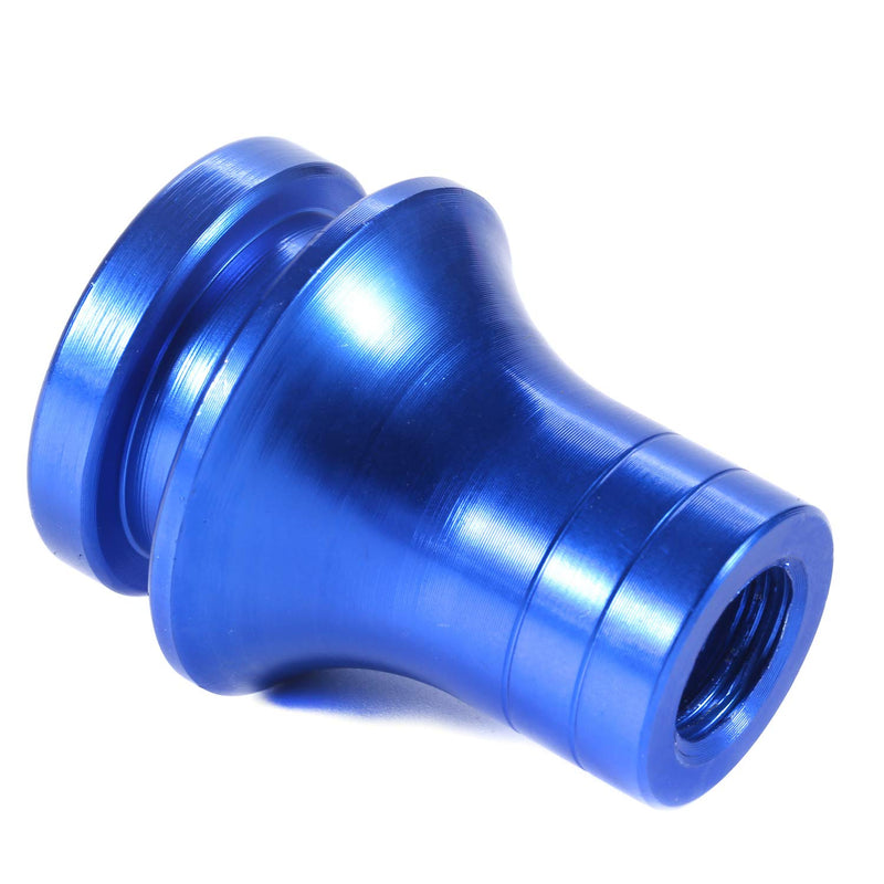  [AUSTRALIA] - Baishineng Gear Knobs Boot Retainer Shift Stick Connector M12 X 1.25 with 3 Pcs Thread Adapter M8X 1.25, M10X 1.5, M10X 1.25 (Blue) blue
