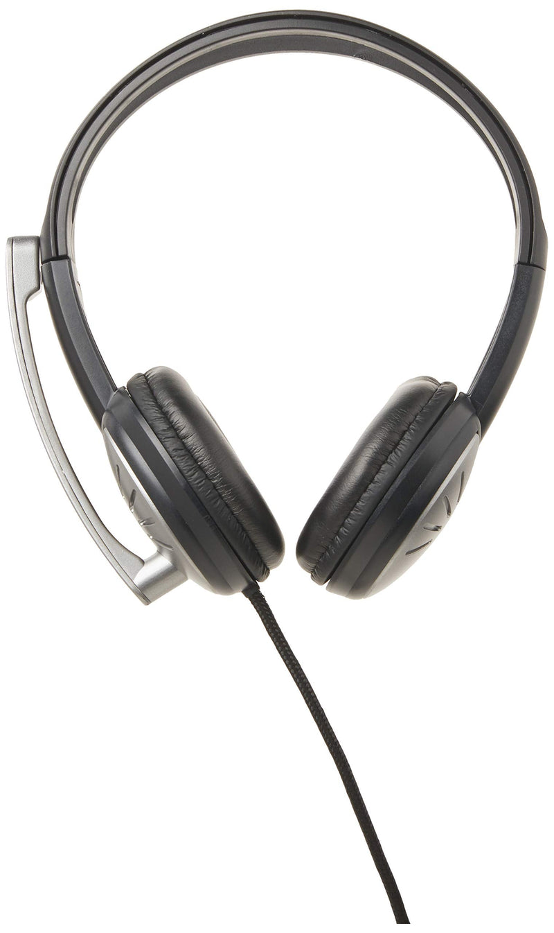  [AUSTRALIA] - iMicro IMME282 USB Dual Headset with Adjustable Microphone Noise Cancelling and Volume Control, Wired Headphone for PC, Laptop and Computer (Pack of 1) SP-IMME282 (Upgrade Version)