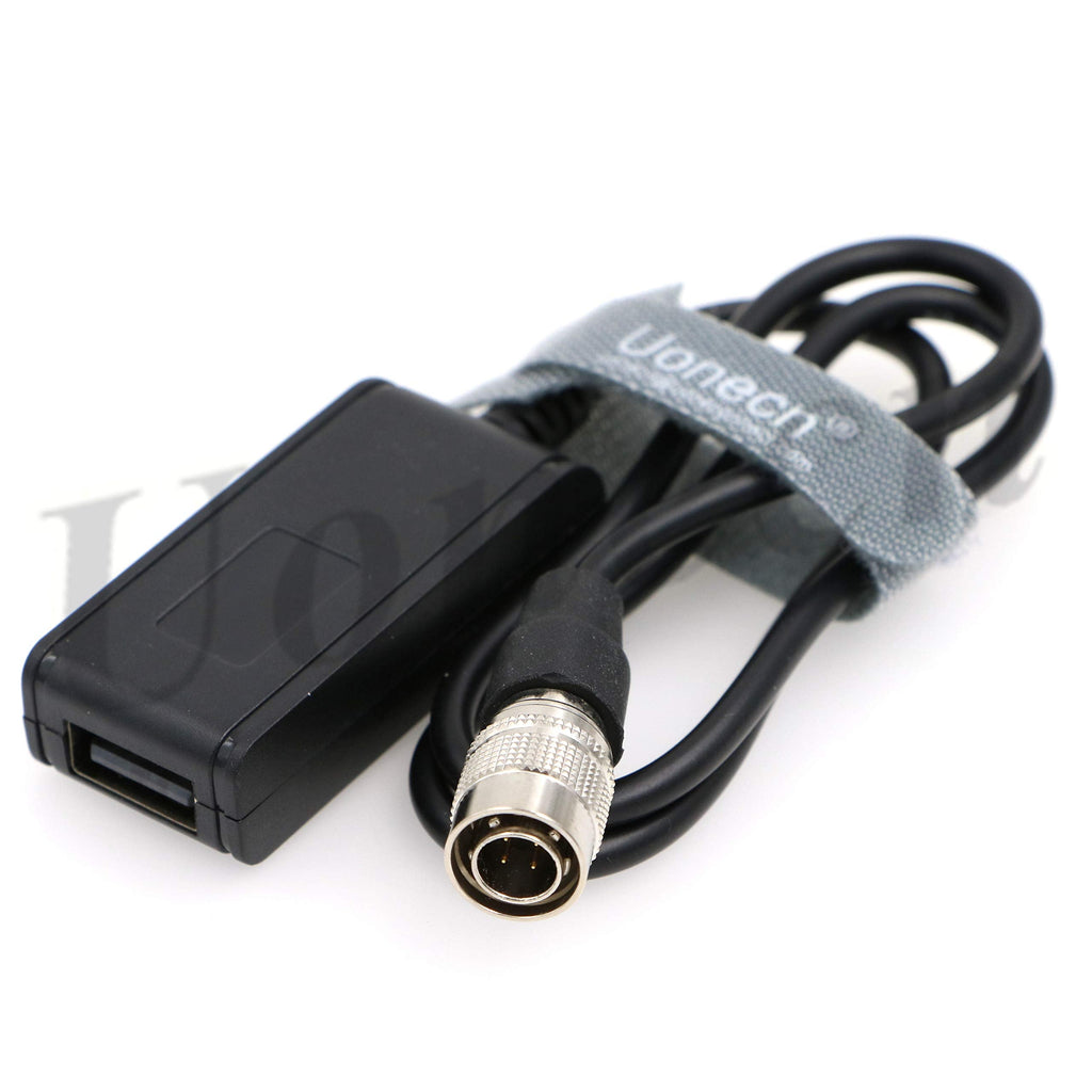  [AUSTRALIA] - USB Female Converter 5V Plug to 4 pin Hirose Male Connector for Phone Pad Tabletd for Audio Mixer