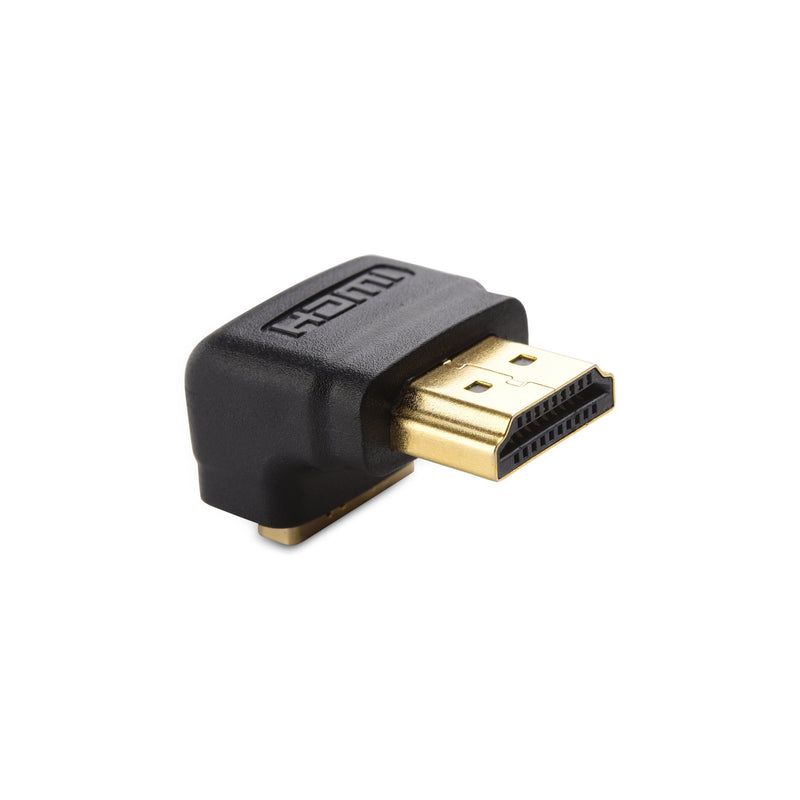  [AUSTRALIA] - Cable Matters 2-Pack Right Angle HDMI Adapter (270 Degree HDMI Right Angle) with 4K and HDR Support