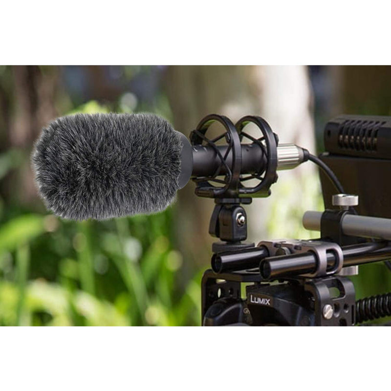  [AUSTRALIA] - YOUSHARES Deadcat Wind Muff for Rode NTG4, Audio-Technica AT875R Shotgun Microphones, Windscreen Up to 4.7" Long