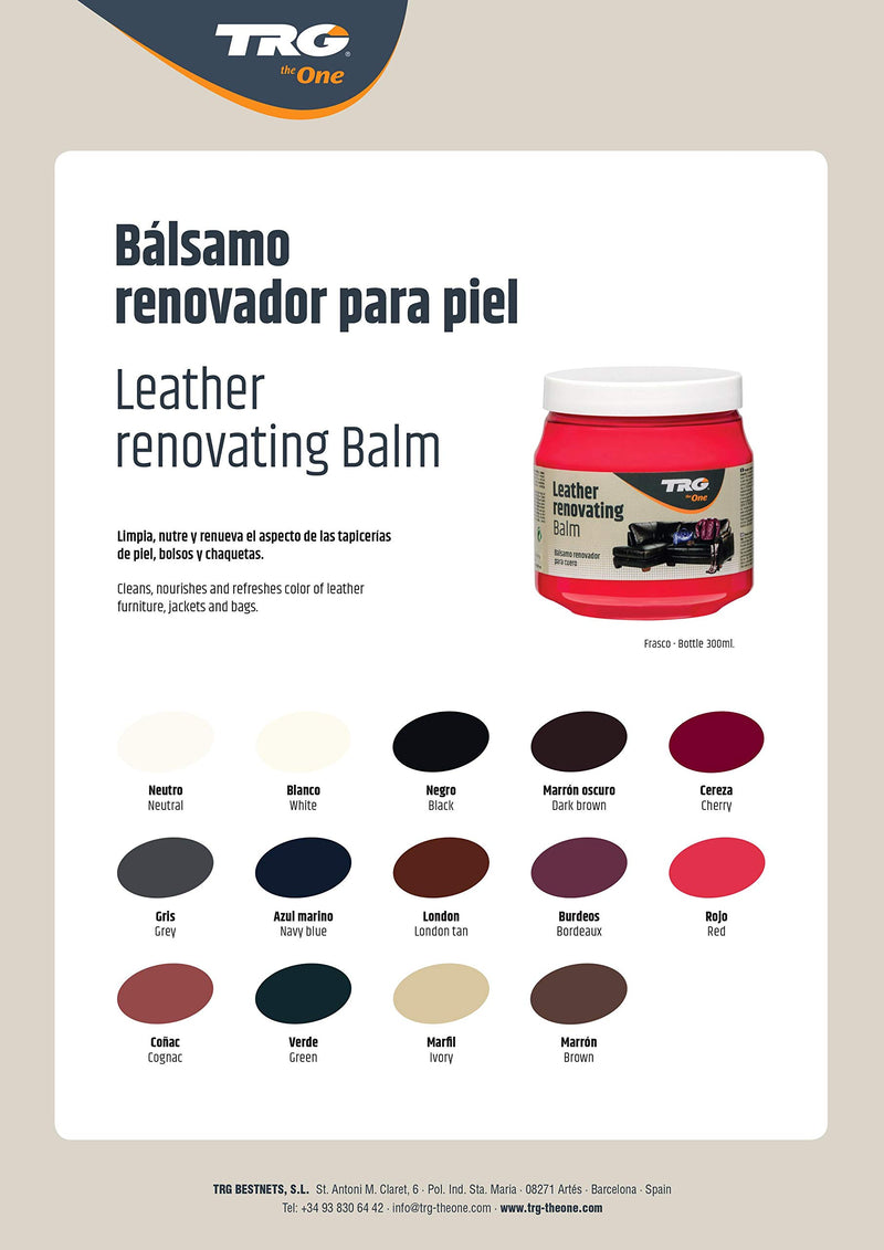  [AUSTRALIA] - Leather Renovating Balm 300ml for All Leather Materials, Sofas, Car Seats, Leather Furniture, 300 ml - 10.14 fl. Oz. (Green)