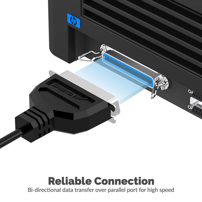 Sabrent USB to Parallel IEEE 1284 Printer Cable Adapter (CB-CN36) - LeoForward Australia