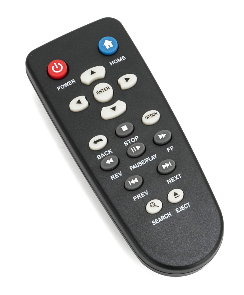 New Replaced Remote Control Fit for WD Western Digital WD TV 1tb 2tb 3tb Live TV Plus Mini HD Hub Media Player - LeoForward Australia