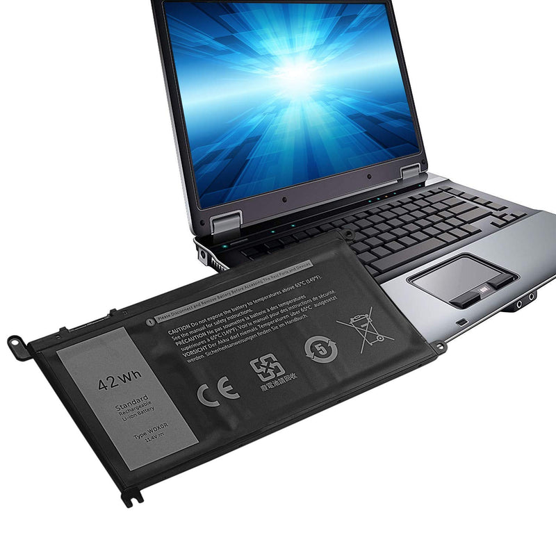  [AUSTRALIA] - WDX0R Laptop Battery for Dell Inspiron 13 5368 5378 5379 7368 7378 Inspiron 14-7460 Inspiron 15 5565 5567 5568 5578 7560 7570 7579 7569 P58F Inspiron 17 5765 5767 FC92N 3CRH3 T2JX4 CYMGM - 42Wh/11.4V