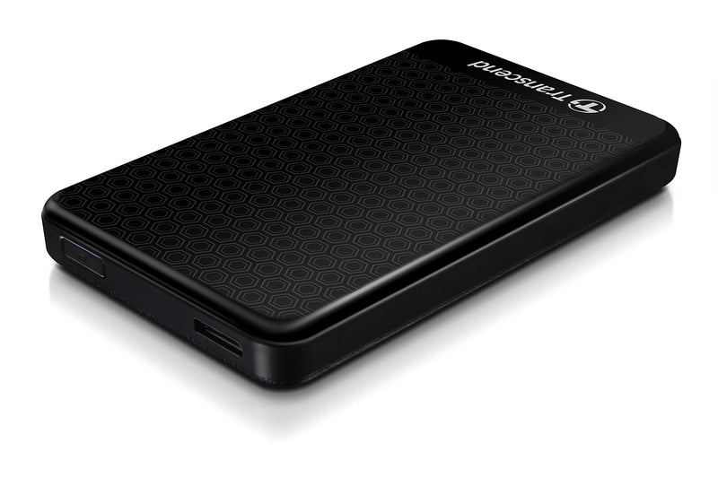  [AUSTRALIA] - Transcend 1TB StoreJet A3 USB 3.0 Hard Drive (TS1TSJ25A3K) 1 TB Black