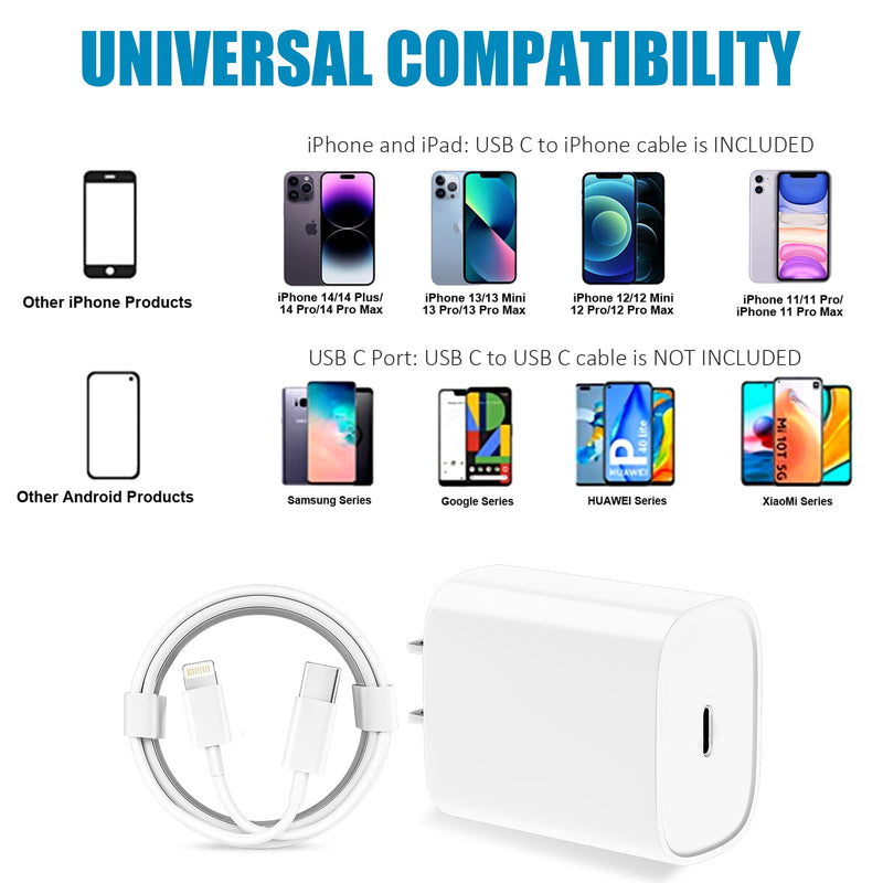  [AUSTRALIA] - iPhone 14 13 12 11 Fast Charger [MFi Certified],10FT Long Fast Charging Lightning Cable with 20W USB C Charger Block for iPhone 14/14 Pro Max/13/13 Pro Max/12/12 Pro Max/11/11Pro/XS/Max/XR/X,iPad