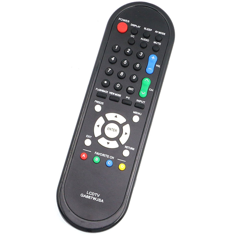 New RRMC GA667WJSA Smart TV Remote Control Fit for Sharp Aquos TV LC-46SB54U LC-52D78UN LC-60E78UNA LC-60LE550U LC-C3237UT LC-C4067 LC-C5255U LC-C5277 LC32D47UA LC46D78 LCC6077U - LeoForward Australia