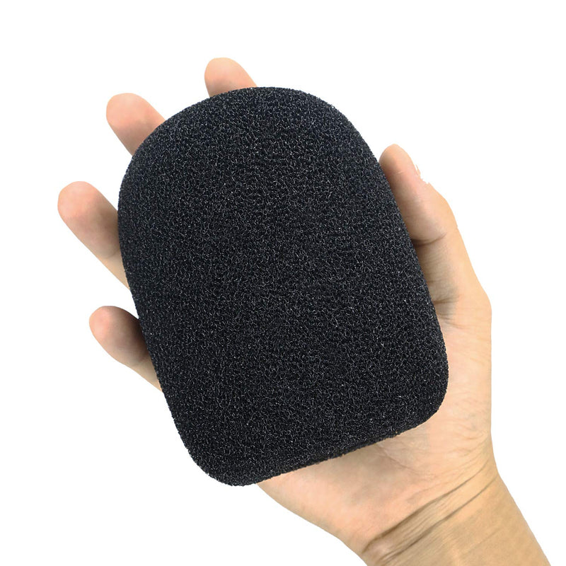  [AUSTRALIA] - AT2020 Pop Filter Foam Cover - Large Mic Windscreen for Audio Technica AT2020 AT2020USB+ AT2035 Condenser Microphone to Blocks Out Plosives