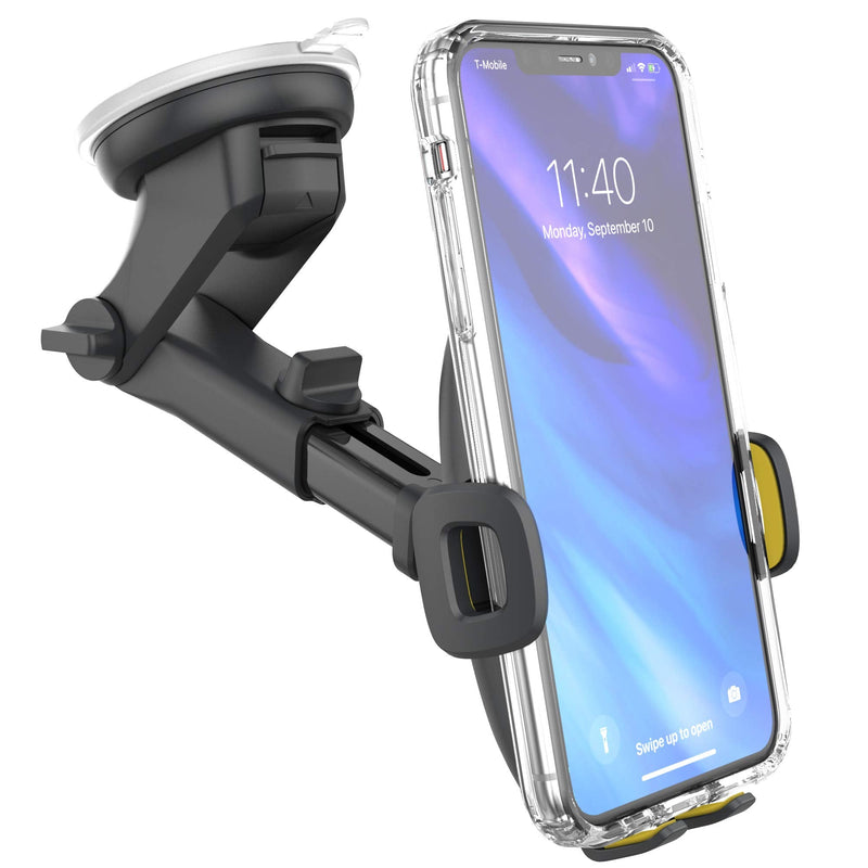  [AUSTRALIA] - Encased iPhone Car Mount for iPhone 14/13/ 12/ 11 Pro Max Phone Holder (Case Friendly Design)