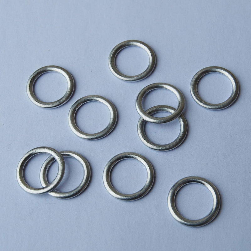 M14 Oil Drain Plug Gaskets Crush Washers Seals Rings Fit for Audi A3 A4 A5 A6 A7 A8 Q3 Q5 Q7 TT RS7 VW Jetta Passat Tiguan Golf CC, Replacement for the Part # N 013 815 7, Used for Oil Change, 10 Pack - LeoForward Australia