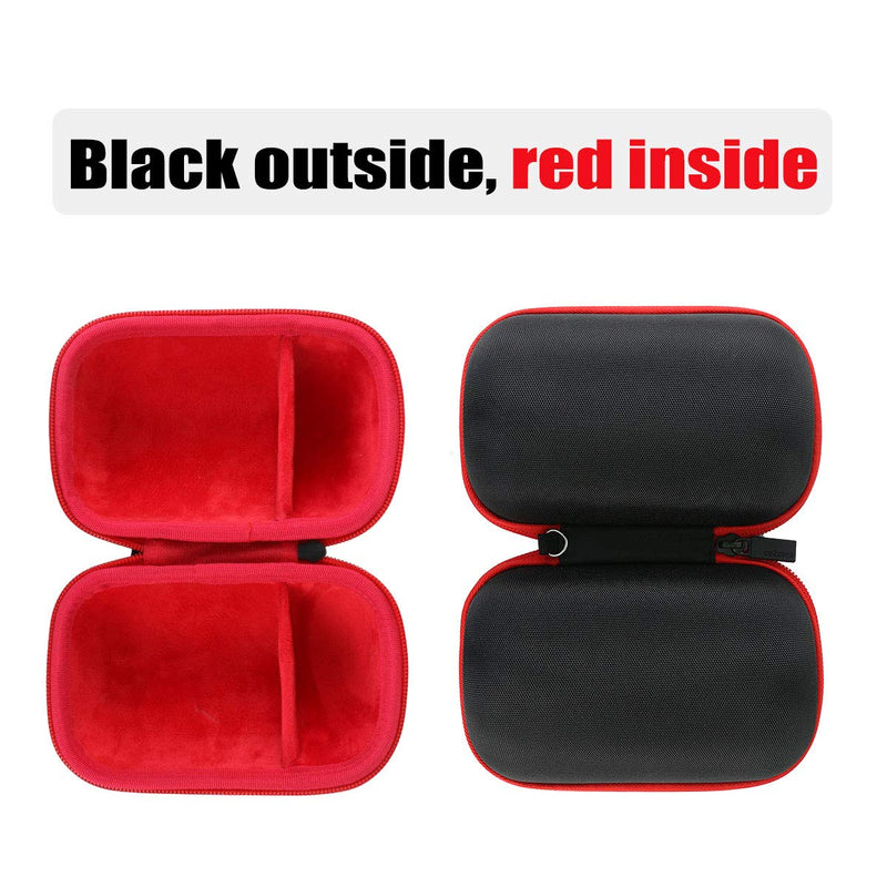  [AUSTRALIA] - co2CREA Hard Travel Case Replacement for Ultimate Ears UE Wonderboom 3 Wonderboom 2 Portable Waterproof Bluetooth Speaker (Black Case + Inside Radical Red) Black Case + Inside Radical Red for UE Wonderboom 1/2