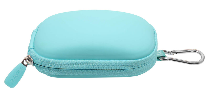 CaseSack Case for Apple Magic Mouse 1 and Magic Mouse 2, Strong Travel Carrying Case, Mesh Accessories Pocket, Detachable Wrist Strap (Mint Green) Mint Green - LeoForward Australia