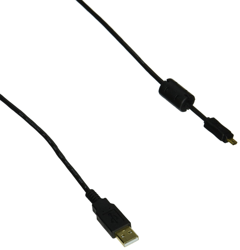  [AUSTRALIA] - Monoprice 6-Feet A to Mini-B 8pin USB Cable with ferrites for Pentax Panasonic Nikon Digital Camera (102735)