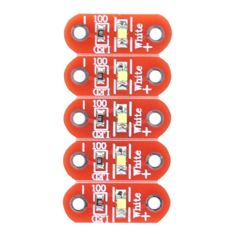  [AUSTRALIA] - White LilyPad LED Well-designed white LED surface mounted 50pcs LED module electronic components for 3~5V